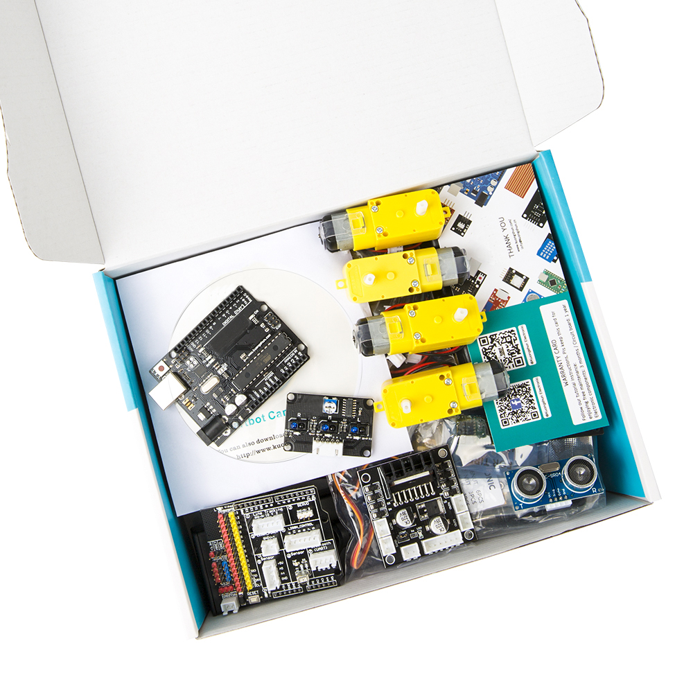 Автомобильный комплект умного робота KUONGSHUN R3 Project